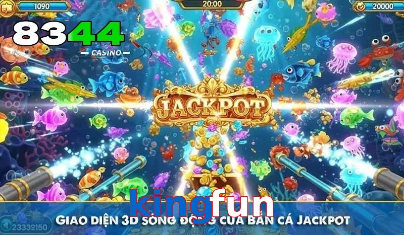 List game bắn cá siêu hay tại kingfun nên trải nghiệm